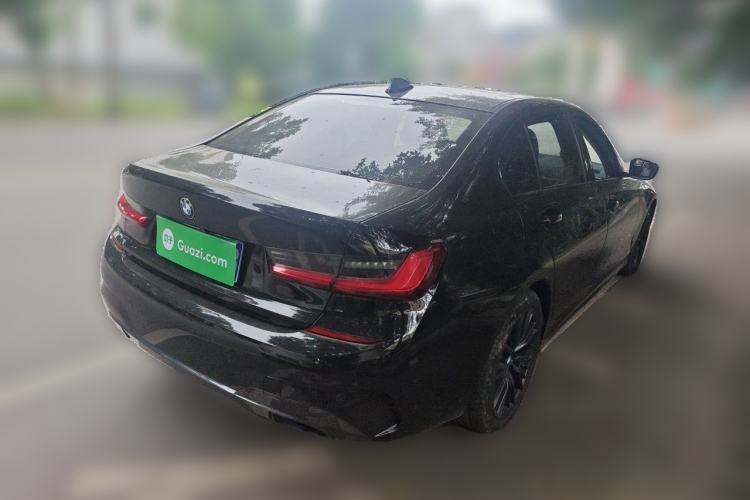 Used BMW 3 Series 2020 325Li M Sport Night Edition Package Rear Right 45 Deg