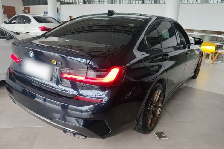 Used BMW 3 Series 2020 325Li M Sport Package Rear Right 45 Deg