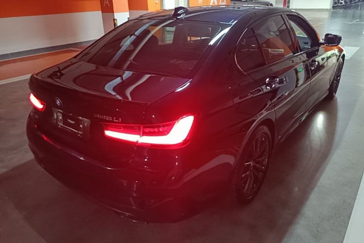 Used BMW 3 Series 2020 325Li M Sport Night Edition Package Rear Right 45 Deg