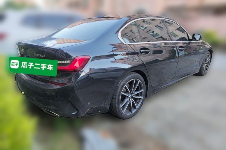 Used BMW 3 Series 2020 320Li M Sport Package Rear Right 45 Deg
