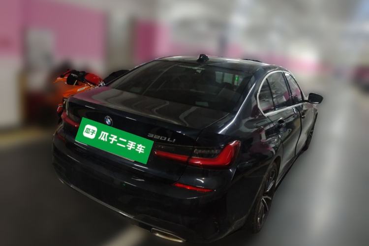 Used BMW 3 Series 2020 320Li M Sport Package Rear Right 45 Deg
