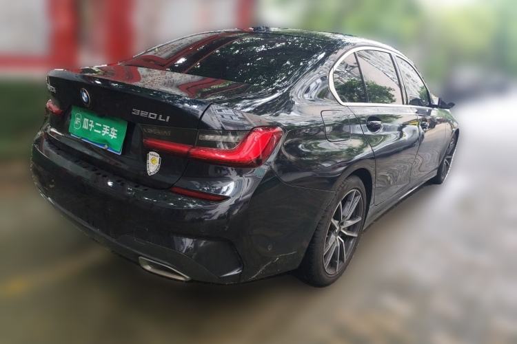 Used BMW 3 Series 2020 320Li M Sport Package Rear Right 45 Deg