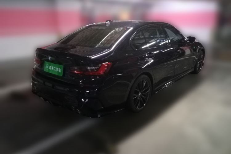 Used BMW 3 Series 2020 325Li M Sport Night Edition Package Rear Right 45 Deg