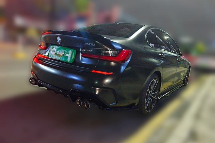 Used BMW 3 Series 2020 325Li M Sport Package Rear Right 45 Deg