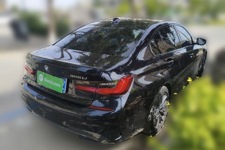 Used BMW 3 Series 2020 Facelifted 325Li M Sport Night Edition Package Rear Right 45 Deg