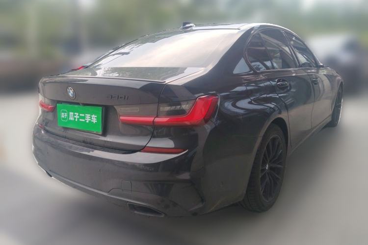 Used BMW 3 Series 2020 330i M Sport Night Edition Rear Right 45 Deg