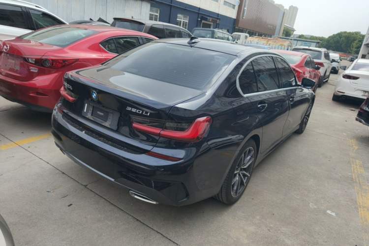 Used BMW 3 Series 2020 320Li M Sport Package Rear Right 45 Deg