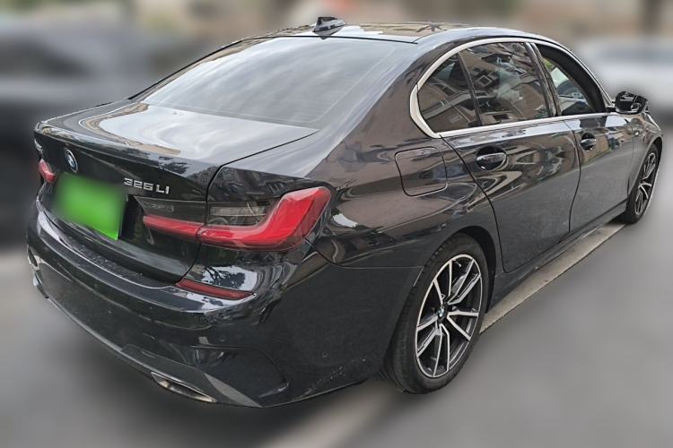 Used BMW 3 Series 2020 325Li M Sport Package Rear Right 45 Deg