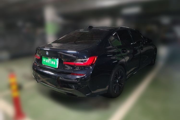 Used BMW 3 Series 2020 325Li M Sport Night Edition Package Rear Right 45 Deg