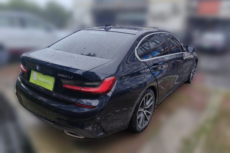 Used BMW 3 Series 2020 320Li M Sport Package Rear Right 45 Deg