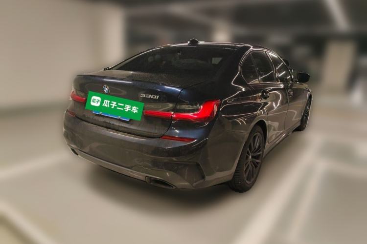 Used BMW 3 Series 2020 330i M Sport Night Edition Rear Right 45 Deg