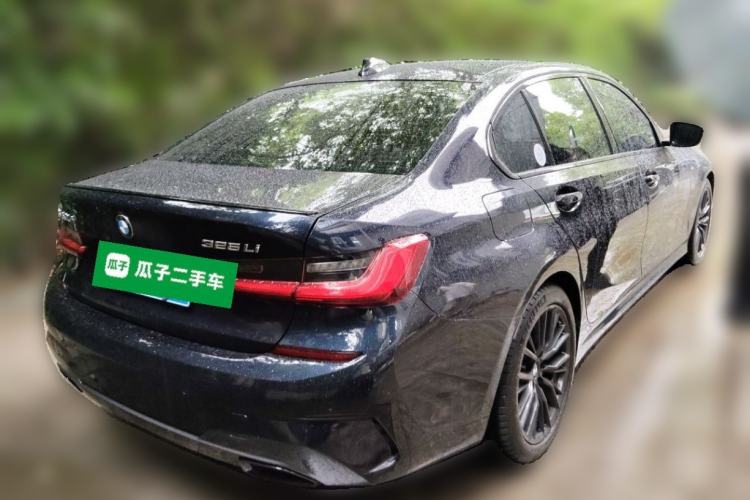 Used BMW 3 Series 2020 Facelifted 325Li M Sport Night Edition Package Rear Right 45 Deg