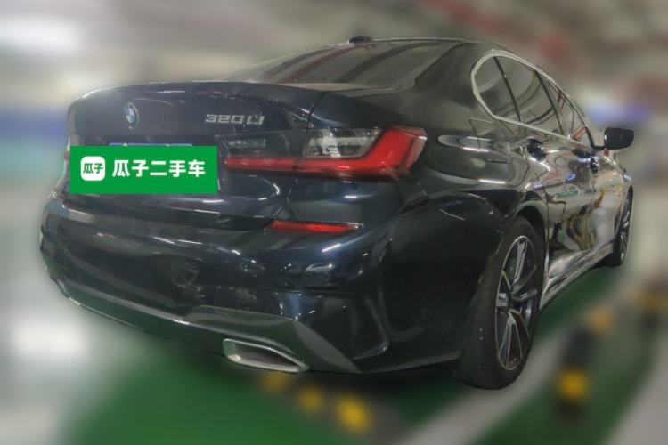 Used BMW 3 Series 2020 320Li M Sport Package Rear Right 45 Deg