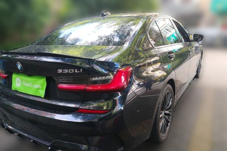 Used BMW 3 Series 2020 330Li xDrive M Sport Night Edition Rear Right 45 Deg