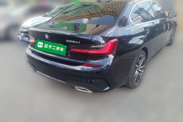 Used BMW 3 Series 2020 320Li M Sport Package Rear Right 45 Deg