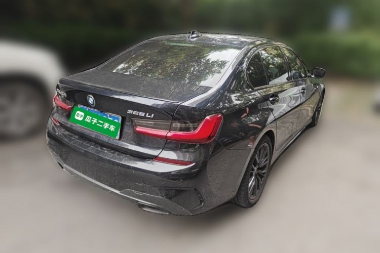 Used BMW 3 Series 2020 Facelifted 325Li M Sport Night Edition Package Rear Right 45 Deg