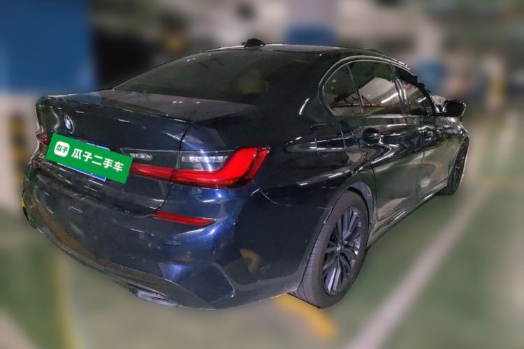 Used BMW 3 Series 2020 Facelifted 325Li M Sport Night Edition Package Rear Right 45 Deg