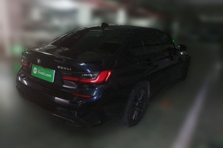 Used BMW 3 Series 2020 Facelifted 325Li M Sport Night Edition Package Rear Right 45 Deg