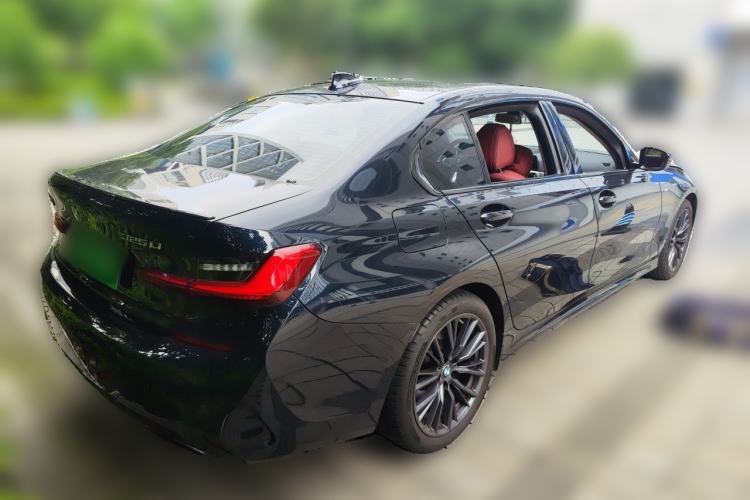 Used BMW 3 Series 2020 Facelifted 325Li M Sport Night Edition Package Rear Right 45 Deg