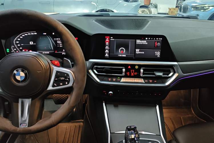 Used BMW 3 Series 2020 Restyled 325i M Sport Night Edition Package Audio And AC Panel