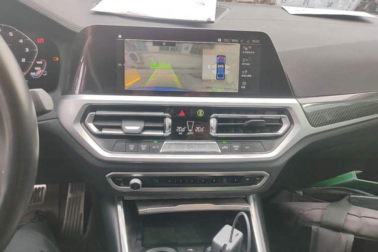 Used BMW 3 Series 2020 Facelifted 325Li M Sport Night Edition Package Audio And AC Panel