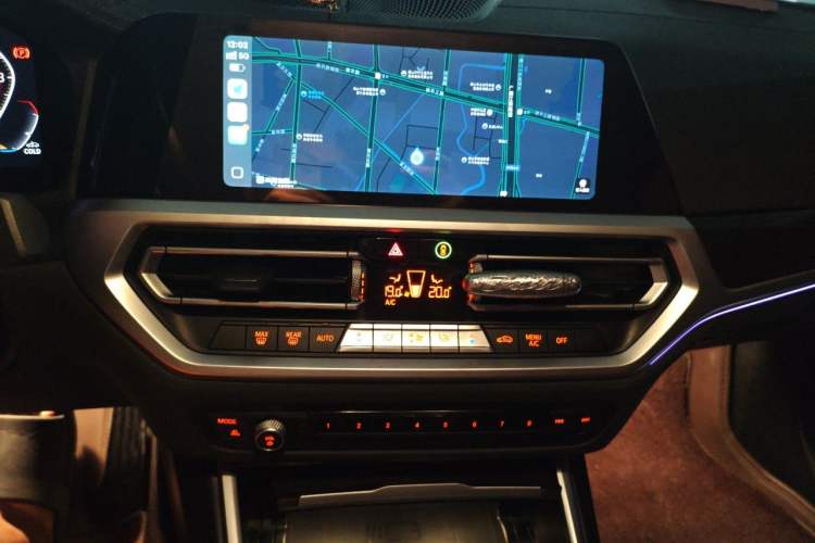 Used BMW 3 Series 2020 Restyled 325Li M Sport Package Audio And AC Panel