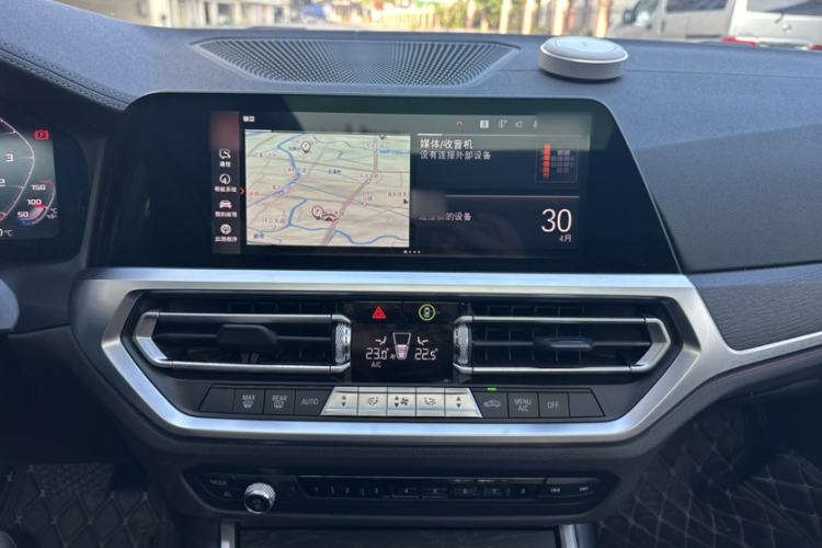 Used BMW 3 Series 2020 325i M Sport Package Audio And AC Panel
