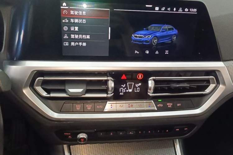 Used BMW 3 Series 2020 325Li M Sport Night Edition Package Audio And AC Panel