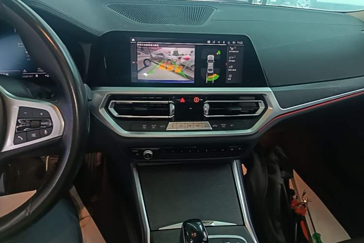 Used BMW 3 Series 2020 325i M Sport Package Audio And AC Panel
