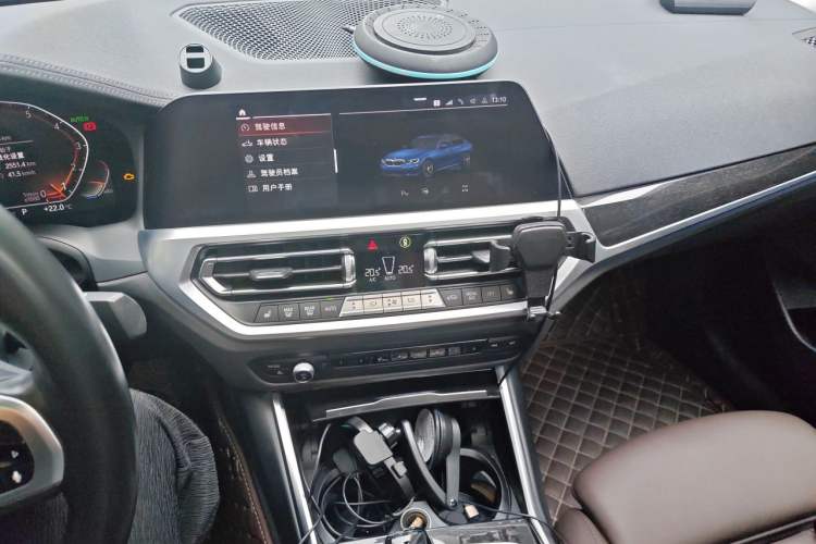 Used BMW 3 Series 2020 325Li M Sport Package Audio And AC Panel