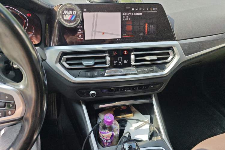 Used BMW 3 Series 2020 325i M Sport Package Audio And AC Panel