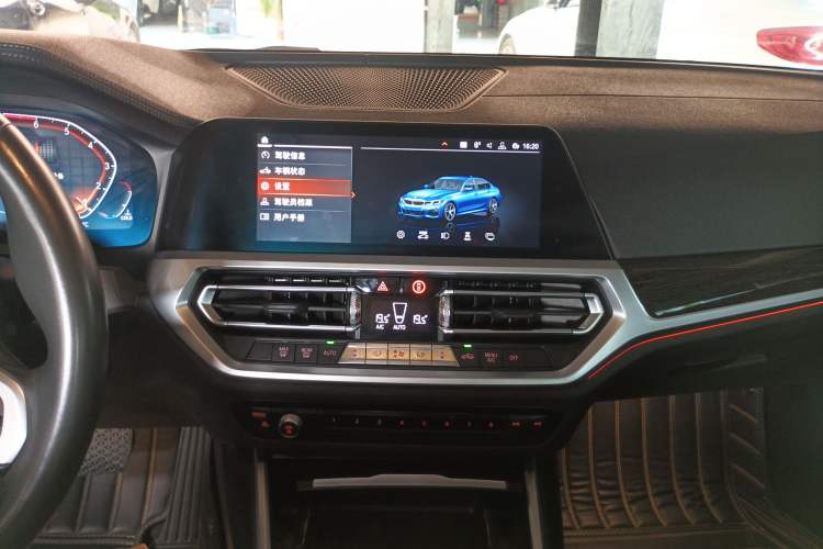 Used BMW 3 Series 2020 325Li M Sport Package Audio And AC Panel