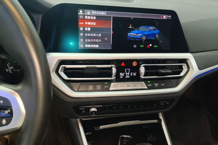 Used BMW 3 Series 2020 Facelifted 325i M Sport Package Audio And AC Panel