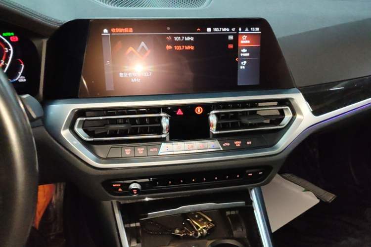 Used BMW 3 Series 2020 Restyled 325Li M Sport Package Audio And AC Panel
