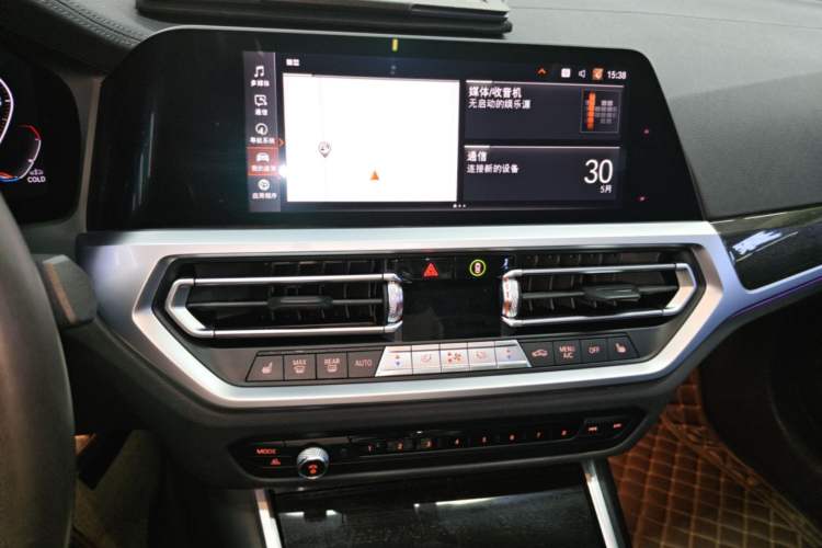 Used BMW 3 Series 2020 325Li M Sport Package Audio And AC Panel