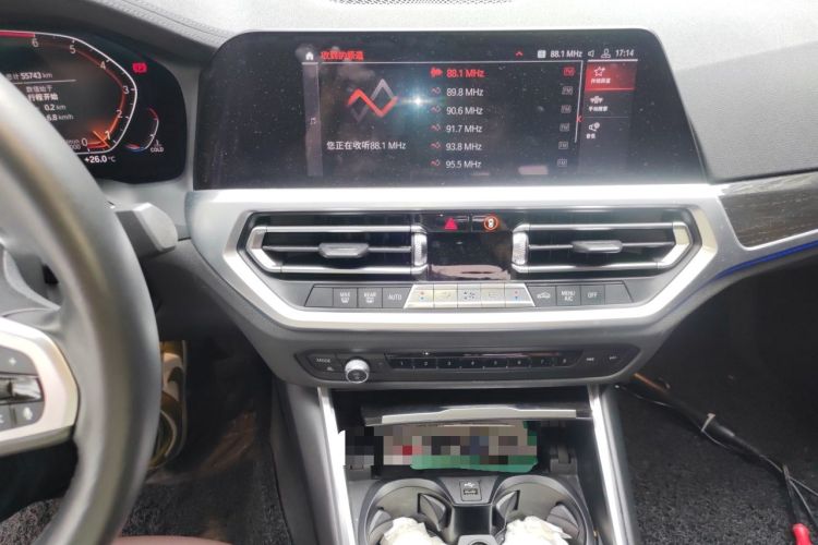 Used BMW 3 Series 2020 325Li M Sport Package Audio And AC Panel