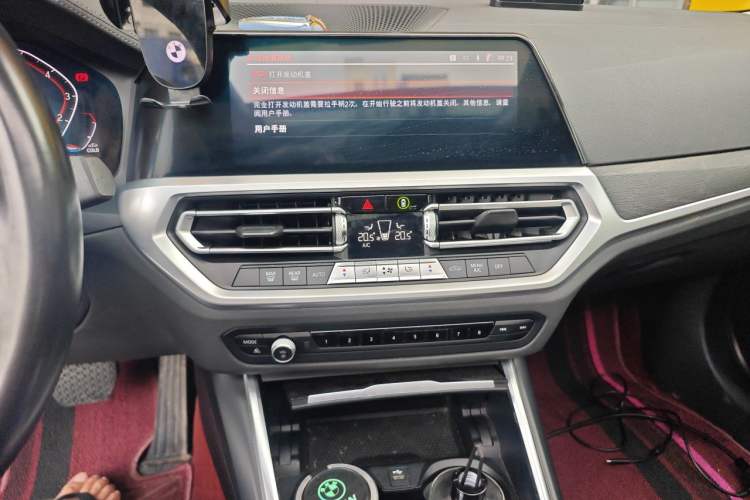 Used BMW 3 Series 2020 325i M Sport Package Audio And AC Panel
