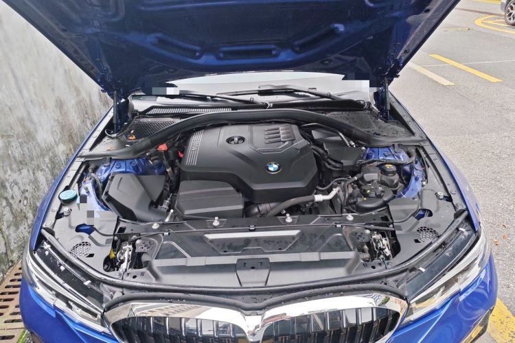 Used BMW 3 Series 2020 325Li M Sport Package Engine Bay
