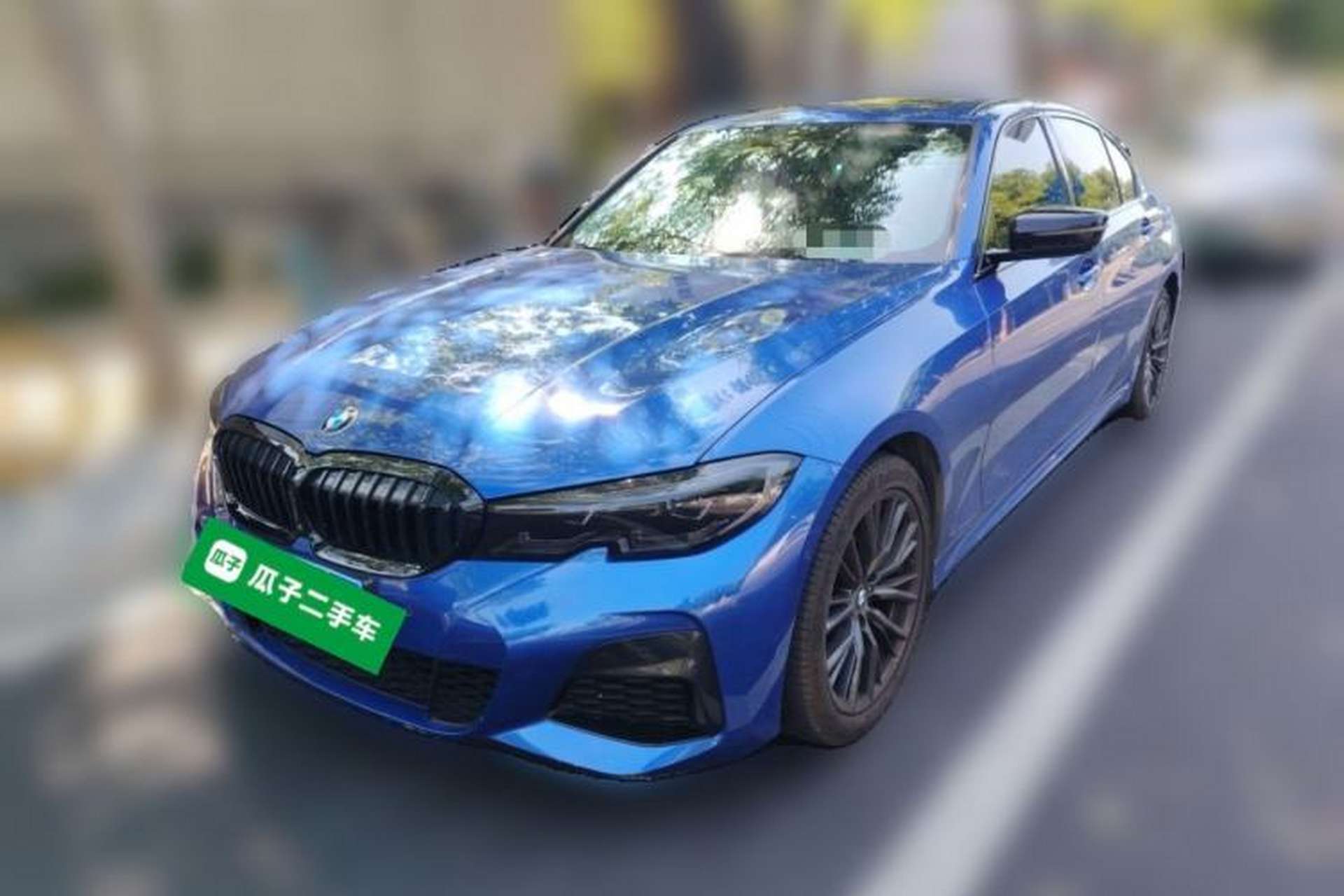 Used BMW 3 Series 2020 Restyled 325Li M Sport Package Front Left 45 Deg