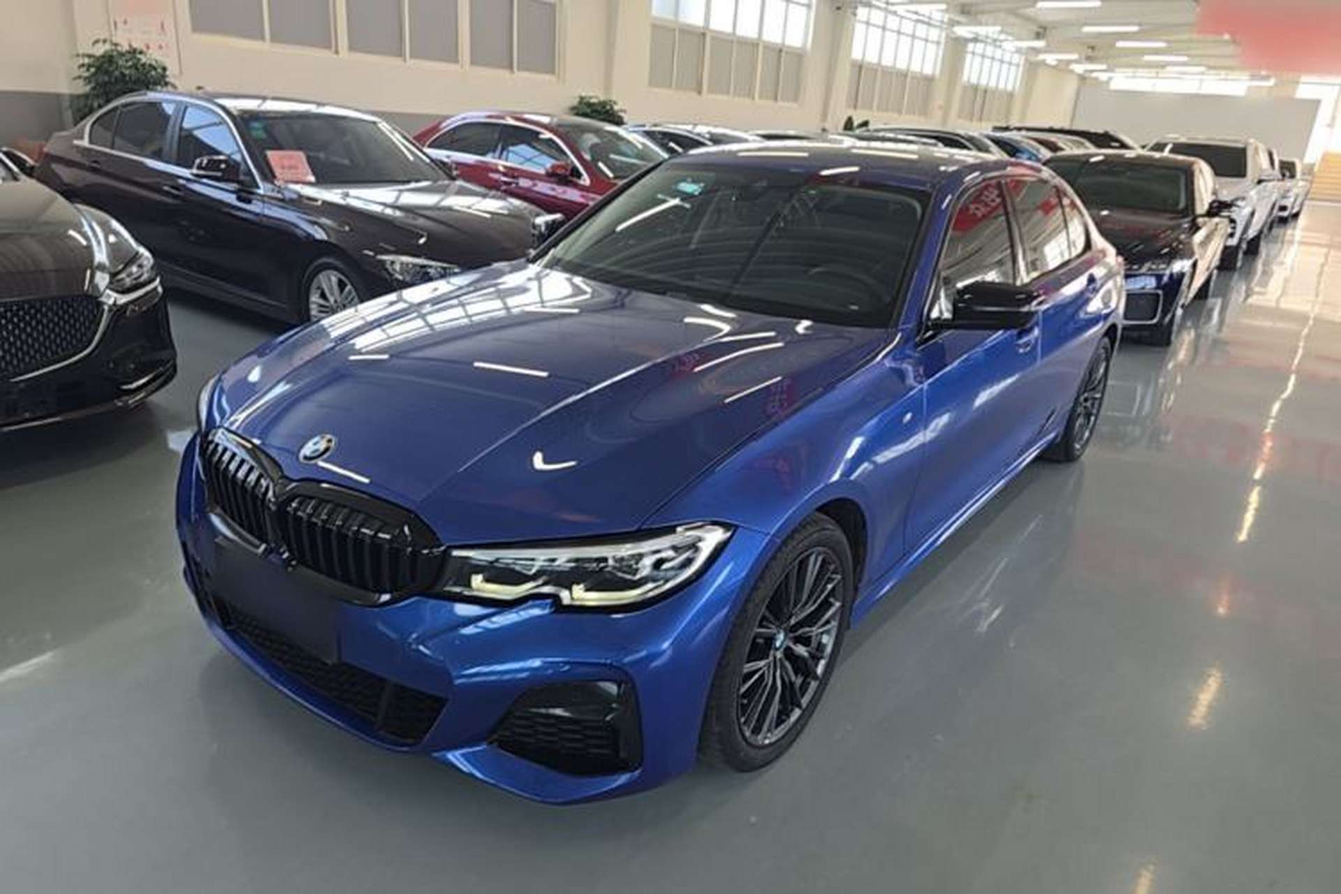 Used BMW 3 Series 2020 325Li M Sport Night Edition Package Front Left 45 Deg