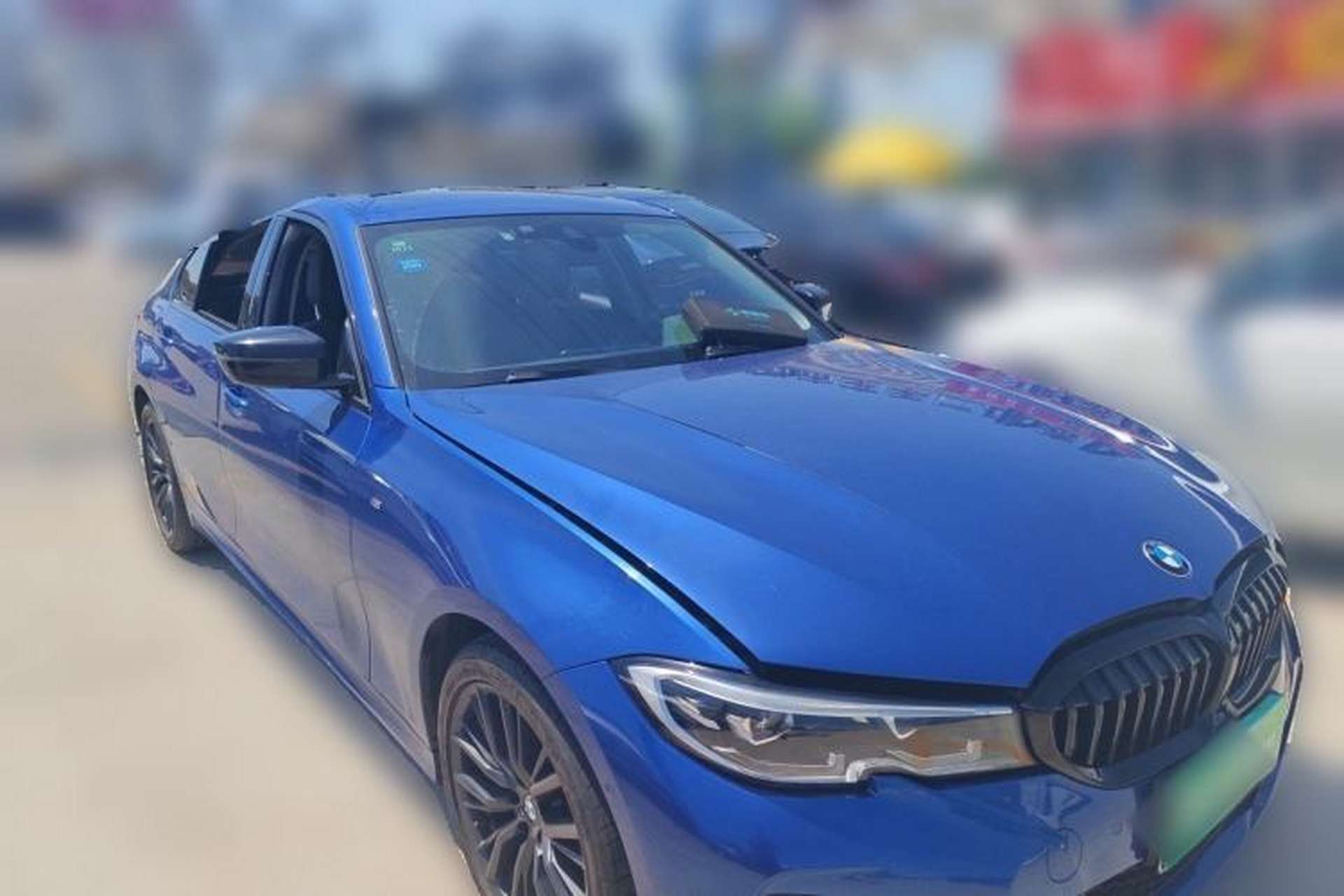 Used BMW 3 Series 2020 325Li M Sport Night Edition Package Front Right 45 Deg