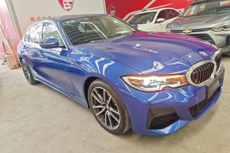 Used BMW 3 Series 2020 325Li M Sport Package Front Right 45 Deg