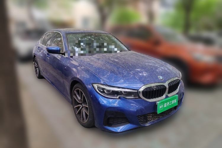 Used BMW 3 Series 2020 325Li M Sport Package Front Right 45 Deg