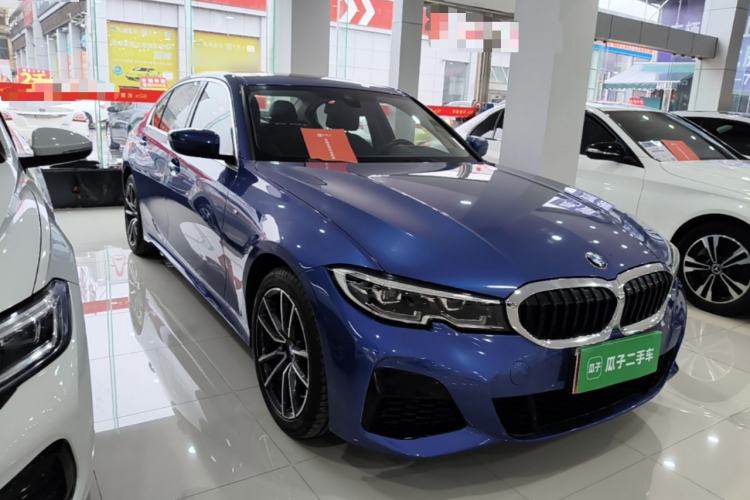 Used BMW 3 Series 2020 325Li M Sport Package Front Right 45 Deg