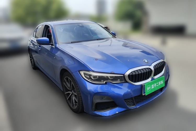 Used BMW 3 Series 2020 325Li M Sport Package Front Right 45 Deg