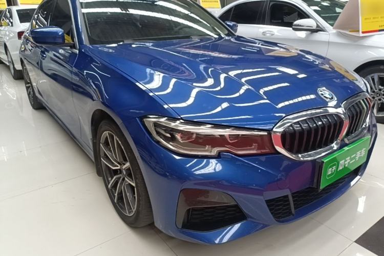 Used BMW 3 Series 2020 325Li M Sport Package Front Right 45 Deg
