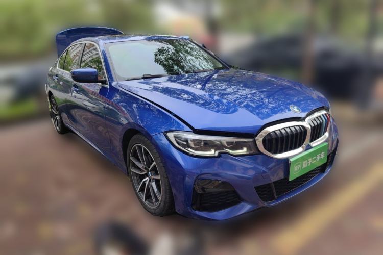 Used BMW 3 Series 2020 325Li M Sport Package Front Right 45 Deg
