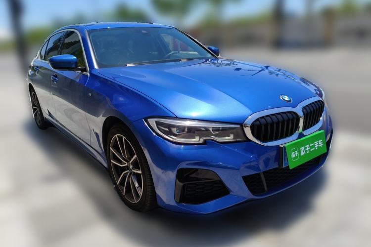 Used BMW 3 Series 2020 325Li M Sport Package Front Right 45 Deg