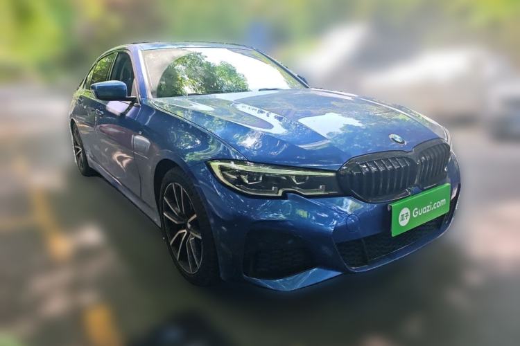 Used BMW 3 Series 2020 325Li M Sport Package Front Right 45 Deg