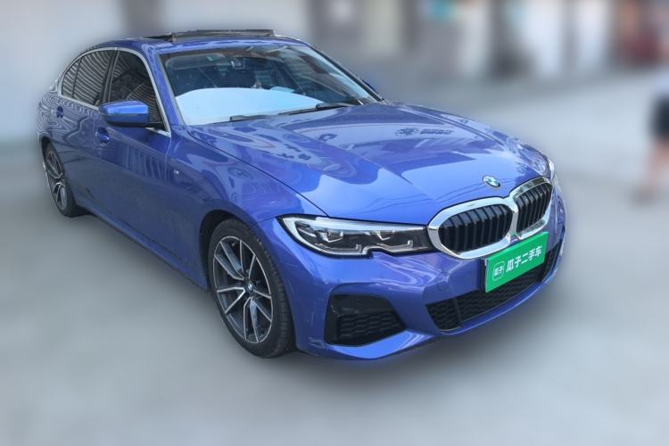 Used BMW 3 Series 2020 325Li M Sport Package Front Right 45 Deg